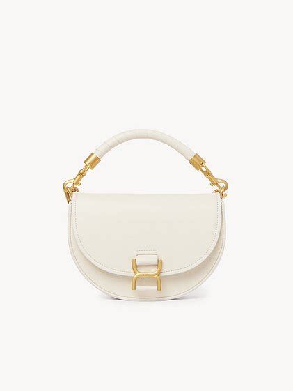 chloe chain bag grey|Marcie chain flap bag in grained leather .